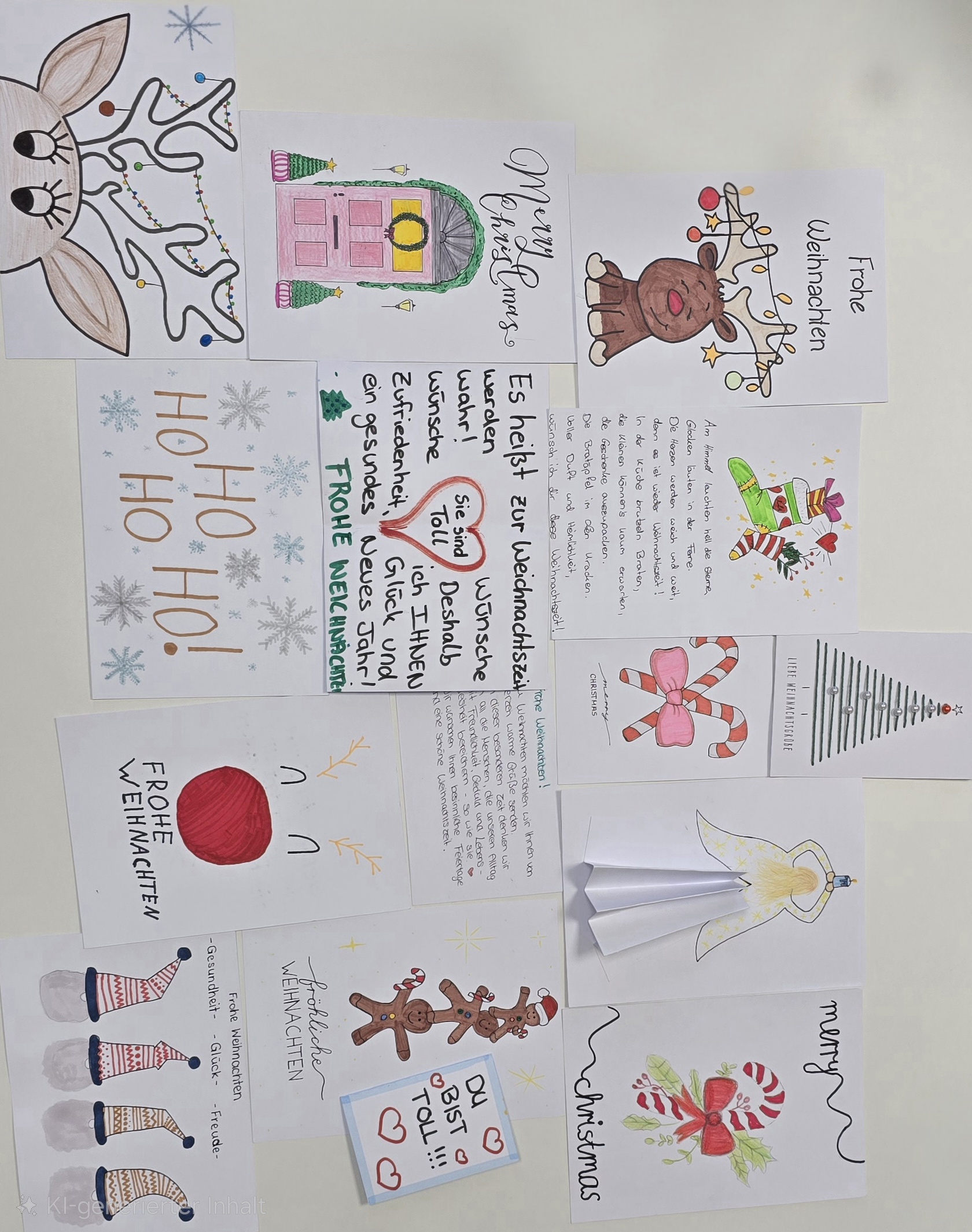 Weihnachtskartenaktion des Arbeitskreises Schule ohne Rassismus